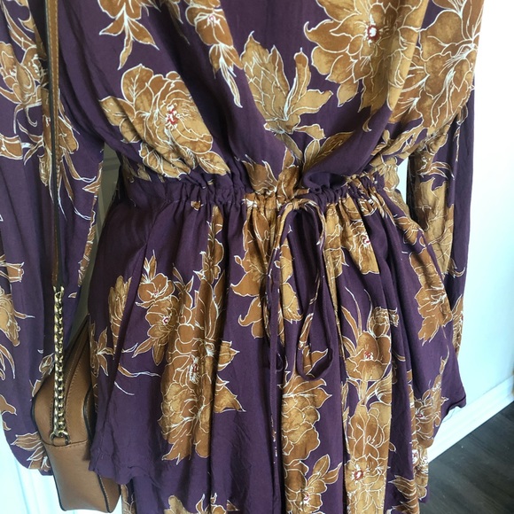 Free People Bustle-back Button down Shirt Dress - Picture 8 of 8